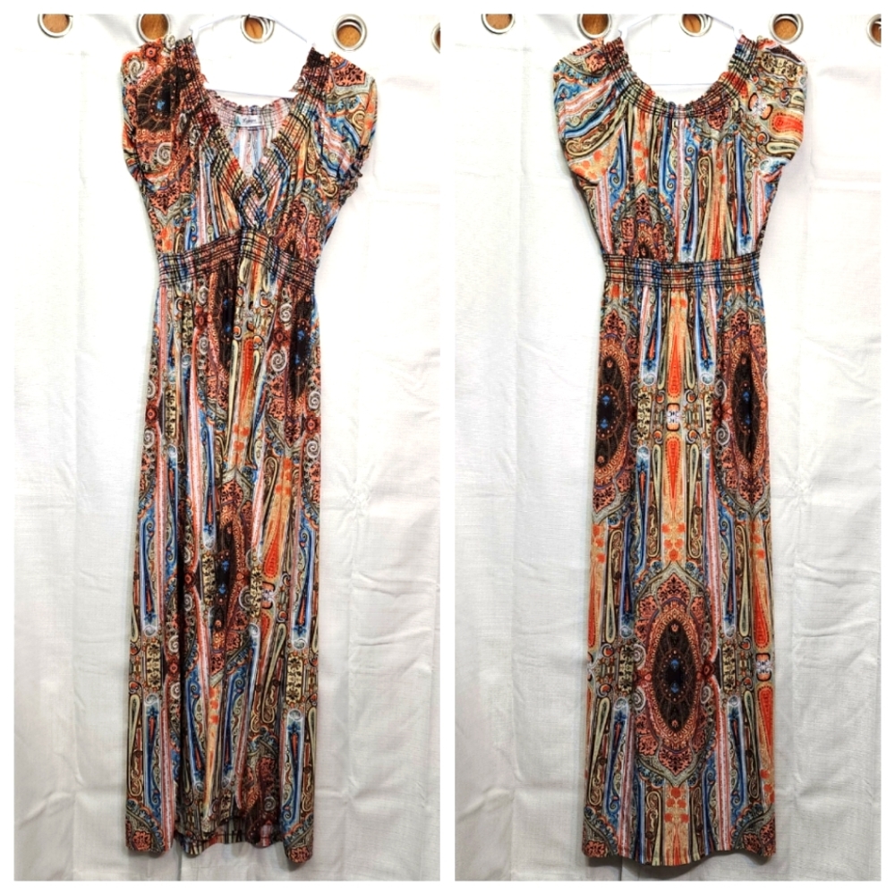 Lapogee Indian maxi dress